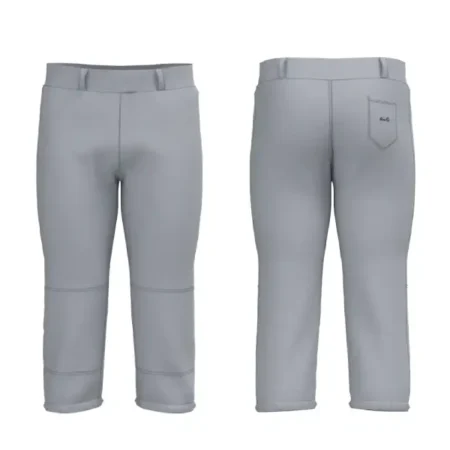 Ladies Pull On Pants Gray