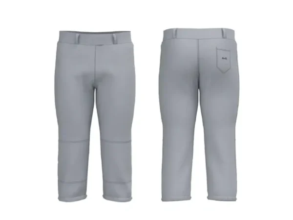 Ladies Pull On Pants Gray